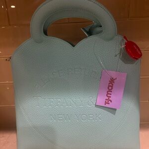 Tiffany & Co. Light Blue Heart Tote